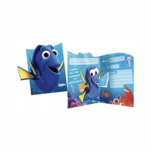 Convite de Aniversário Procurando Dory - c/8 unidades