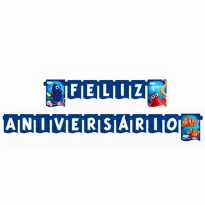 Faixa Feliz Aviversário Procurando Dory - c/1