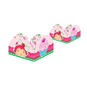 Porta Forminha Moranguinho Baby - c/50 Unidades - Forminha 4 Pétalas