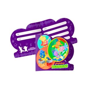Convite de Aniversário Backyardigans – c/8 unidades