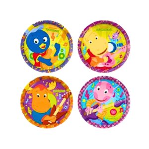 Prato Redondo Backyardigans -18cm - c/8 Unidades