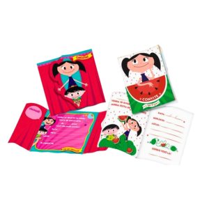 Convite de Aniversário Show da Luna – c/8 unidades - Luna Melancia