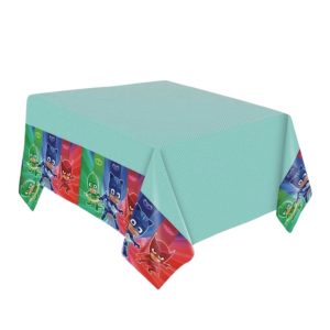 Toalha de Mesa Pj Masks - 2,20 m x 1,20 m - 1 Unidade - Papel