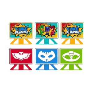 Decoração de Mesa Pj Masks - 6 Unidades - Display Para Mesa
